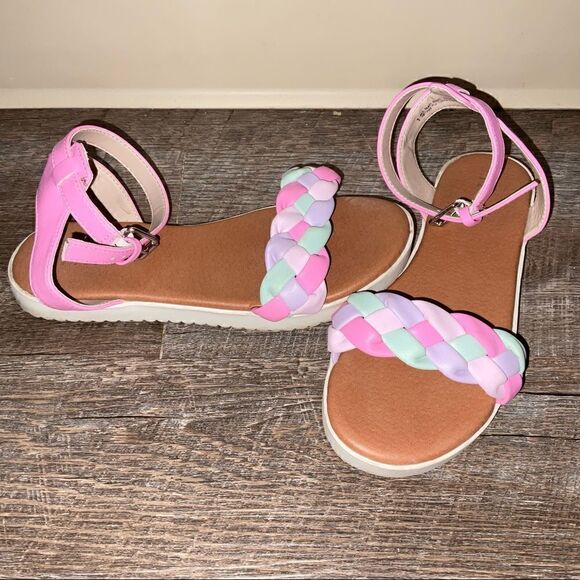 The Children Place Girls Sandals Size 1 - Picture 2 of 4
